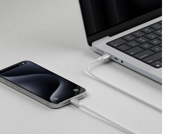 Кабель Momax DC30W USB Type-C - USB Type-C (1.5 м, белый)