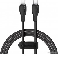 Кабель Baseus Pudding Series Fast Charging Cable 100W USB Type-C - USB Type-C (1.2 м, черный)