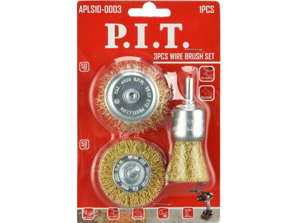 Набор щеток для электроинструмента P.I.T. APLS10-0003