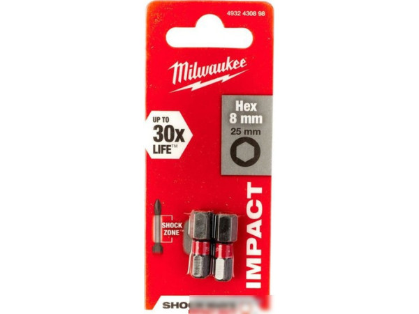 Набор бит Milwaukee 4932430898 (2 шт)