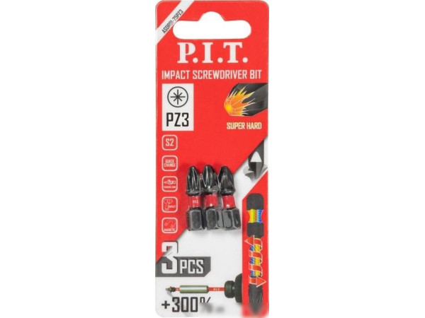 Набор бит P.I.T. ASDR01-25PZ3