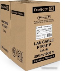 Кабель ExeGate UTP4-C5e-CU-S25-IN -LSZH-GR-305 UTP