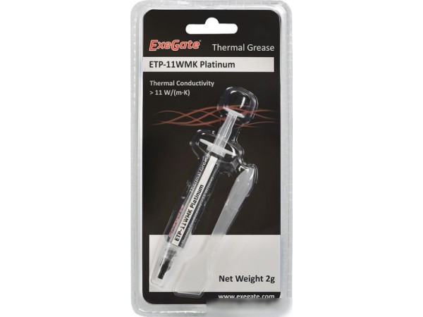 Термопаста ExeGate ETP-11WMK Platinum EX282341RUS (2 г.)