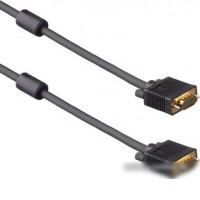 Кабель ExeGate EX169516RUS VGA - VGA (10 м, черный)