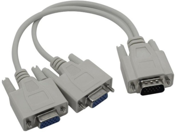 Разветвитель ExeGate VGA - VGAx2 0.3 м EX284939RUS