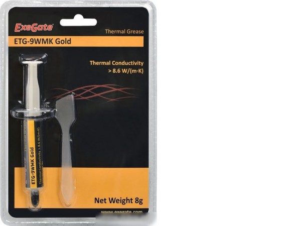 Термопаста ExeGate ETG-9WMK Gold EX282344RUS (8 г.)