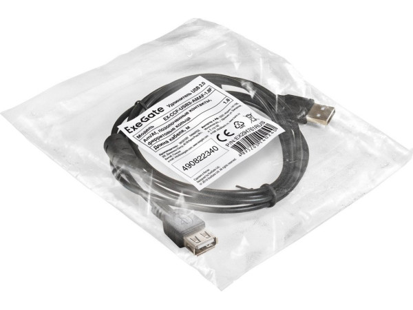 Удлинитель ExeGate EX-CCF-USB2-AMAF-1.8F EX294761RUS