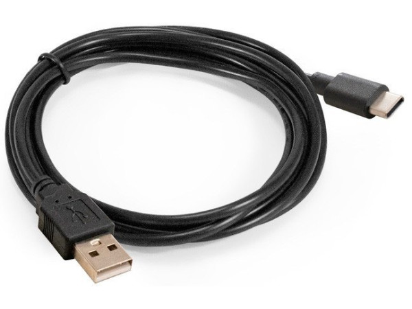 Кабель ExeGate EX-CC-USB2-AMCM-3.0 USB Type-A - USB Type-C (3 м, черный)