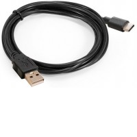Кабель ExeGate EX-CC-USB2-AMCM-1.8 USB Type-A - USB Type-C (1.8 м, черный)