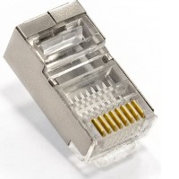 Коннектор ExeGate PL45-C5-8P8C-SH-100 (100 шт.)