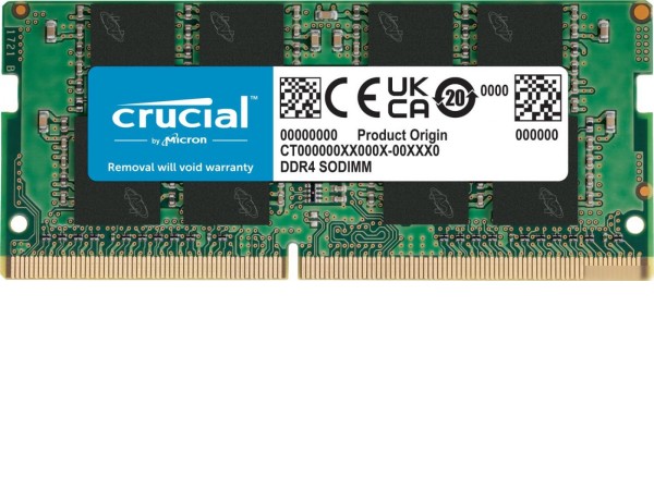 Оперативная память Crucial Basics 8ГБ DDR4 SODIMM 3200МГц CB8GS3200