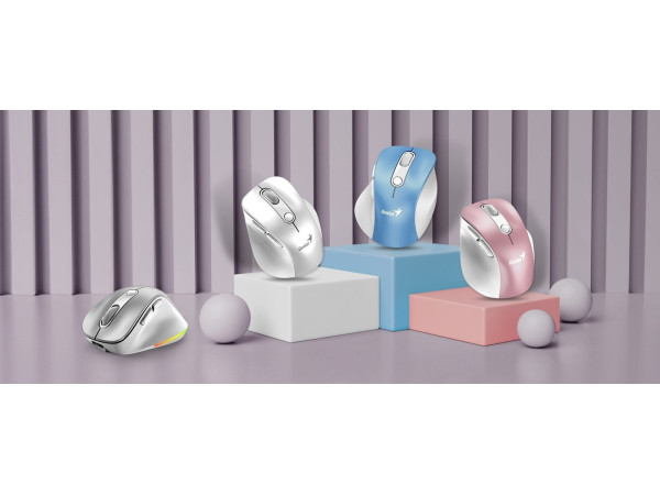 Мышь Genius Ergo 9000S Pro (белый)