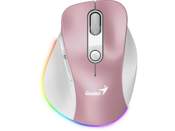 Мышь Genius Ergo 9000S Pro (розовый)