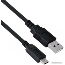 Кабель ExeGate EX272346RUS USB Type-A - USB Type-C (1 м, черный)