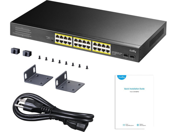 Неуправляемый коммутатор Cudy GS1028PS2 1.0