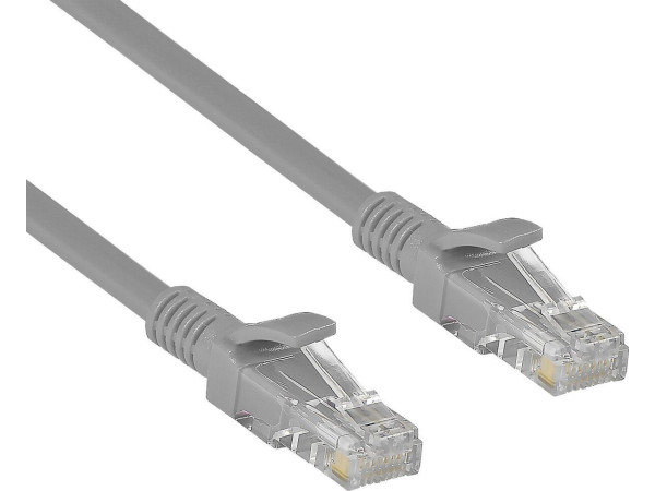 Кабель ExeGate UTP-RJ45-RJ45-5e-1M-GY (1 м, серый)