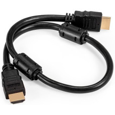 Кабель ExeGate EX-CC-HDMI2-0.5F HDMI - HDMI (0.5 м, черный)