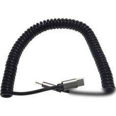 Кабель KS-IS KS-495B-1 USB Type-C - Lightning (1 м, черный)