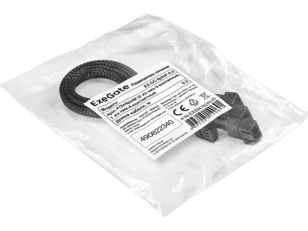 Разветвитель ExeGate EX-CC-4p3xF EX294792RUS