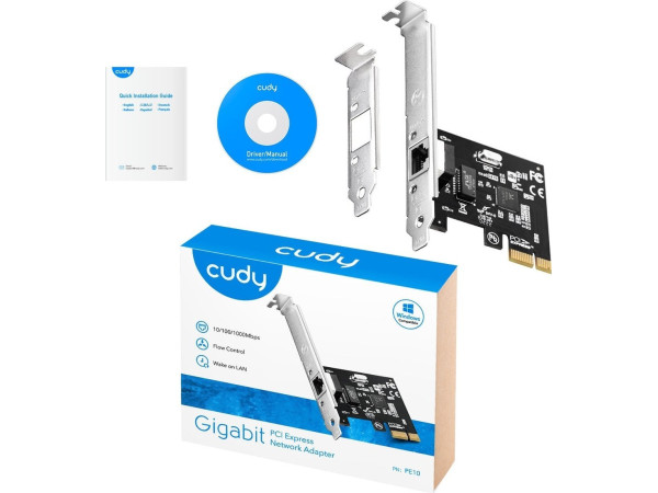 Сетевая карта Cudy PE10 1.0
