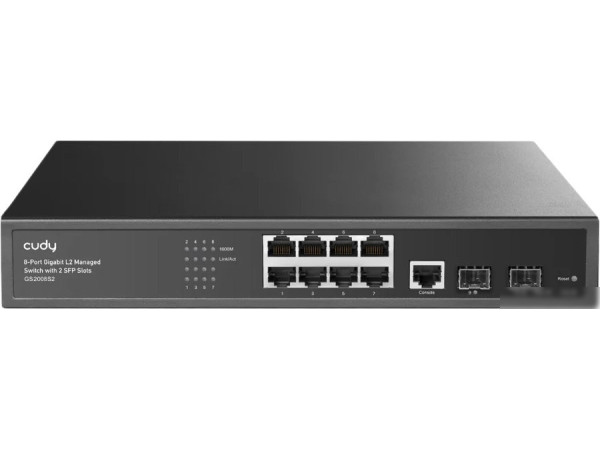 Управляемый коммутатор 2-го уровня Cudy GS2008S2 1.0