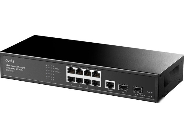 Управляемый коммутатор 2-го уровня Cudy GS2008S2 1.0