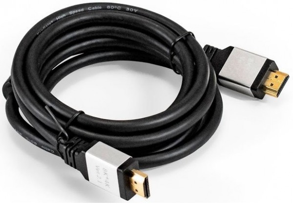 Кабель ExeGate EX-CC-HDMI8K-3.0 HDMI - HDMI (3 м, черный)