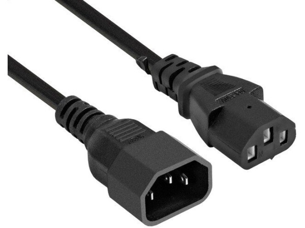 Кабель ExeGate EC-1.8S-C13-C14/3x1.0