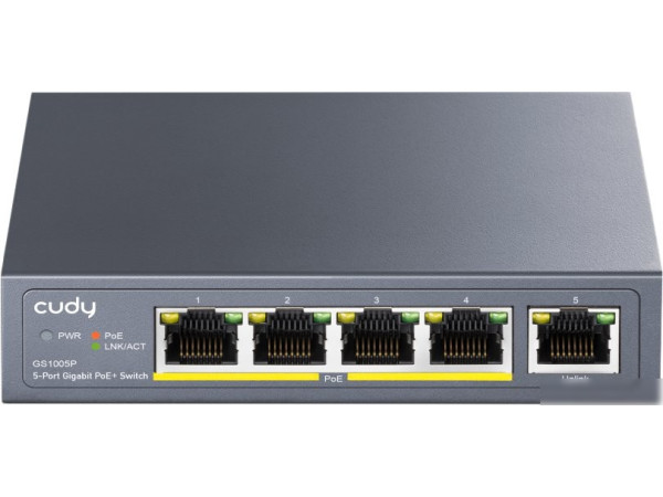 Неуправляемый коммутатор Cudy GS1005P 1.0