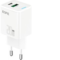 Сетевое зарядное EOFE E206 (белый)