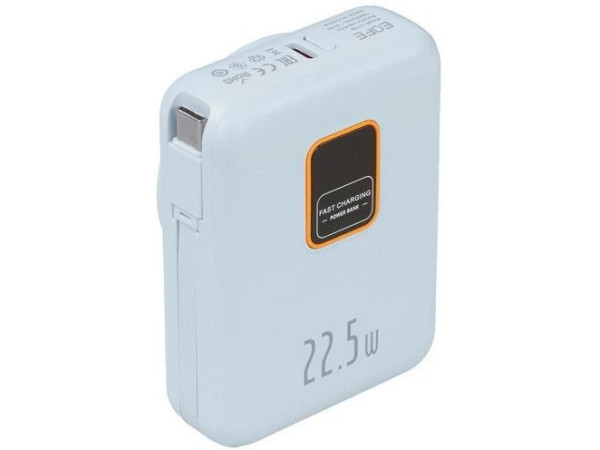 Внешний аккумулятор EOFE G108 10000mAh (голубой)