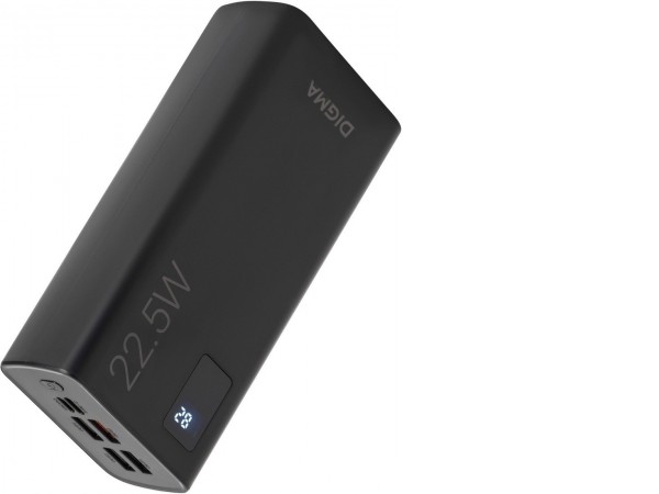 Внешний аккумулятор Digma DGPF30A 30000mAh (черный)