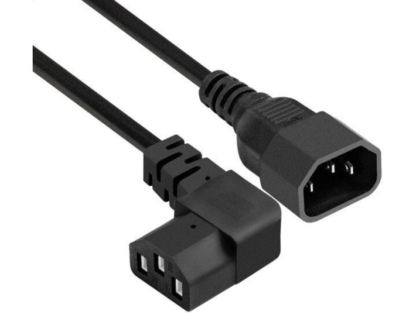 Кабель ExeGate EC-1.8P-C13(У)-C14/3x0.5Cu (1.8 м, черный)