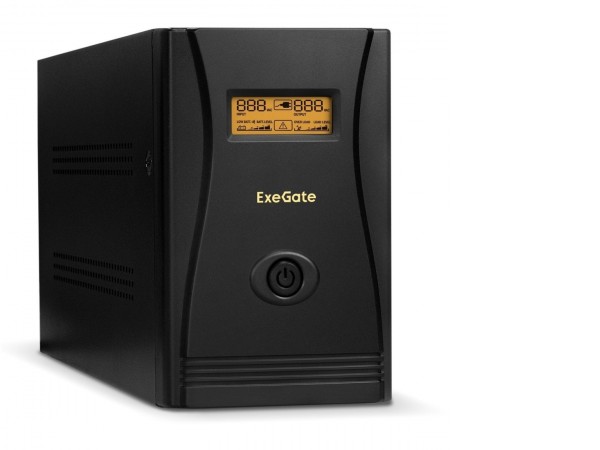 Источник бесперебойного питания ExeGate SpecialPro Smart LLB-2000.LCD.AVR.EURO.RJ.USB