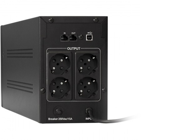 Источник бесперебойного питания ExeGate SpecialPro Smart LLB-2000.LCD.AVR.EURO.RJ.USB