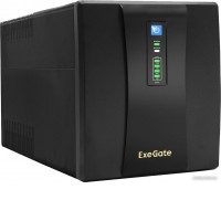 Источник бесперебойного питания ExeGate SpecialPro UNB-1500.LED.AVR.4SH EP285499RUS