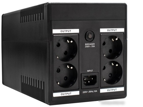 Источник бесперебойного питания ExeGate SpecialPro UNB-1500.LED.AVR.4SH EP285499RUS