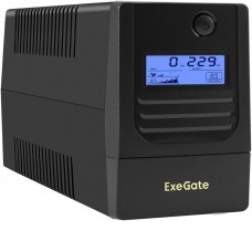 Источник бесперебойного питания ExeGate Smart LB-650.LCD.AVR.2SH.USB