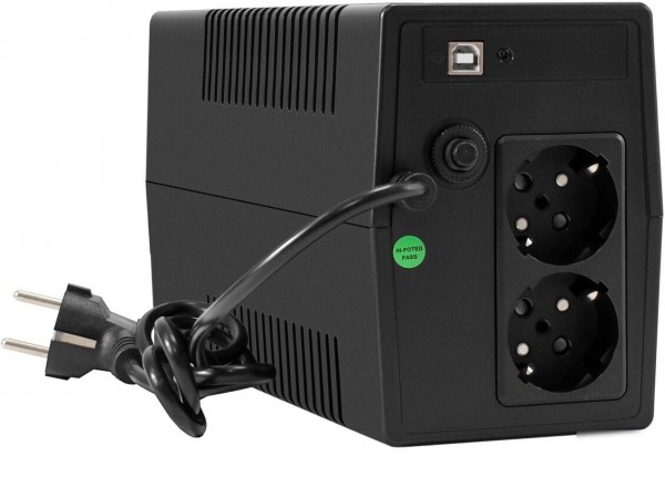 Источник бесперебойного питания ExeGate Smart LB-650.LCD.AVR.2SH.USB