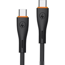 Кабель EOFE CC21 USB Type-C - USB Type-C (1 м, черный)