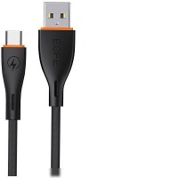 Кабель EOFE AC21 USB Type-A - USB Type-C (1 м, черный)