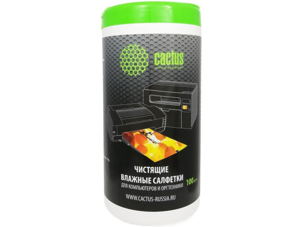 Влажные салфетки CACTUS CS-T1002