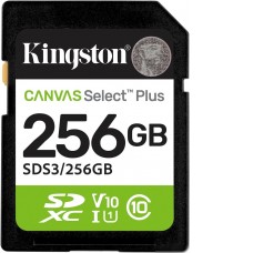 Карта памяти Kingston Canvas Select Plus SDXC 256GB SDS3/256GB