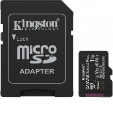 Карта памяти Kingston Canvas Select Plus microSDXC 1TB SDCS3/1TB (с адаптером)