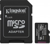 Карта памяти Kingston Canvas Select Plus microSDXC 128GB SDCS3/128GB (с адаптером)