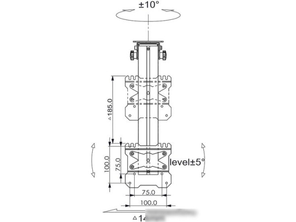 Кронштейн Onkron CR1S
